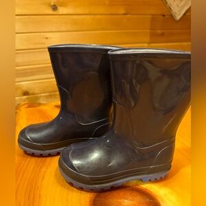 Toddler Boy / Unisex Rain Boots - Blue - Size 7 to 8